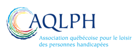 Logo AQLPH - Association québécoise pour le losir des personnes handicapées